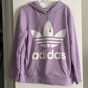 Adidas lavender hoodie Women’s Medium
